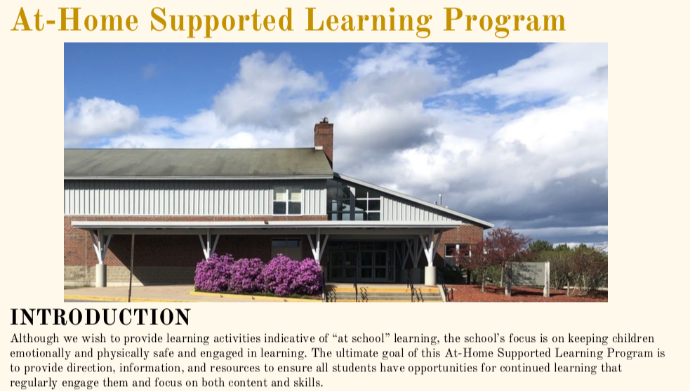 At Home Supported Learning