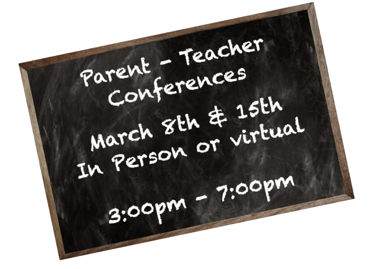Parent Teacher Conferences announcement