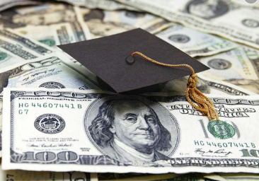 money and graduation cap