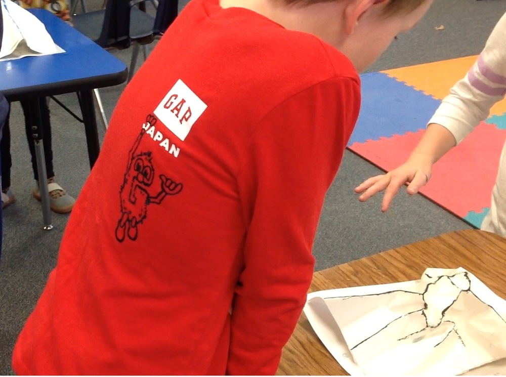 WES 2nd Graders Build Topographic Models