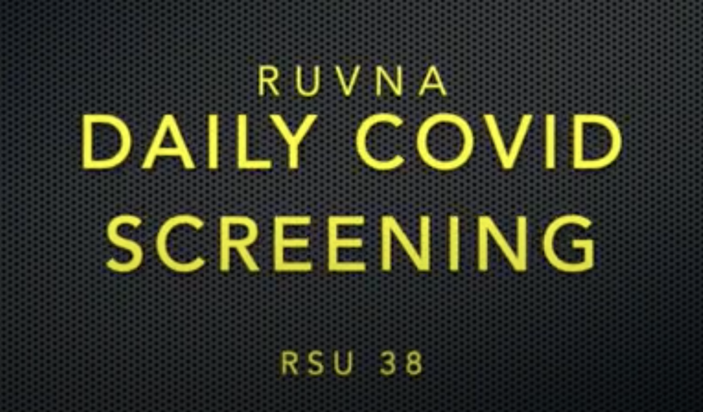 COVID Screening Letter to Families