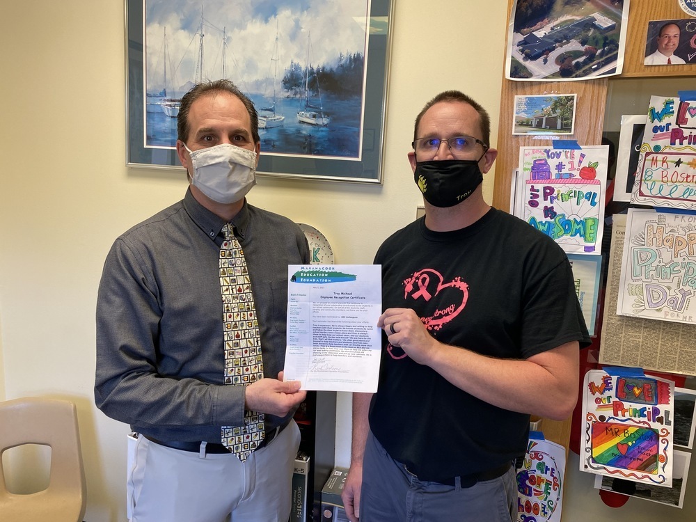 April MEF Employee Recognition--Troy Michaud
