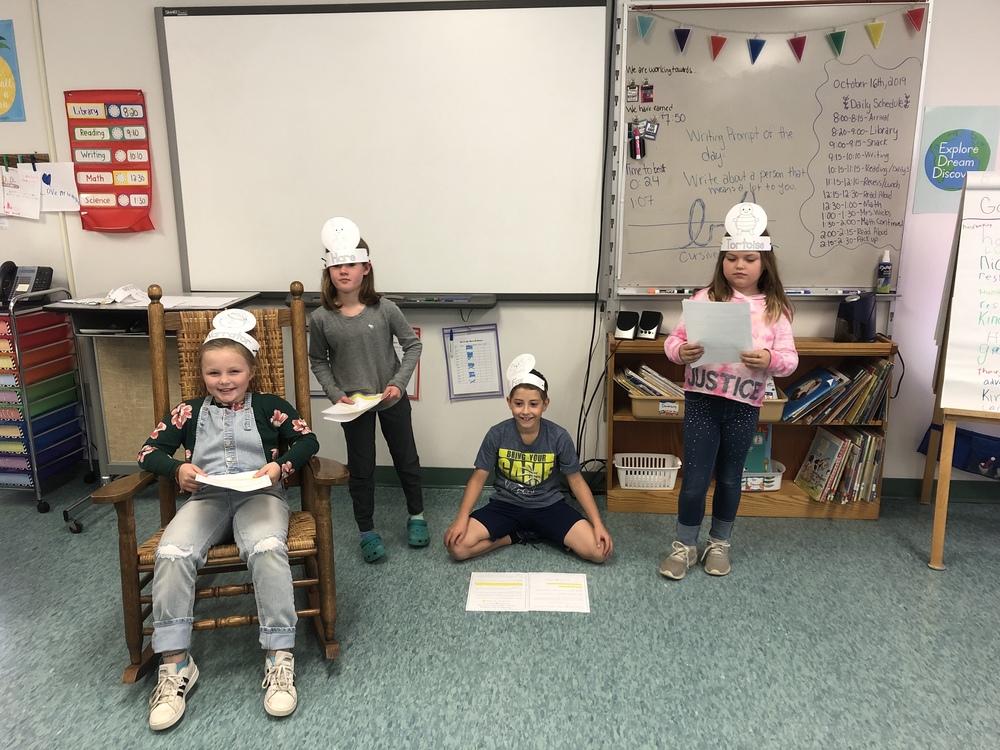 WES 3rd Graders Step into Character