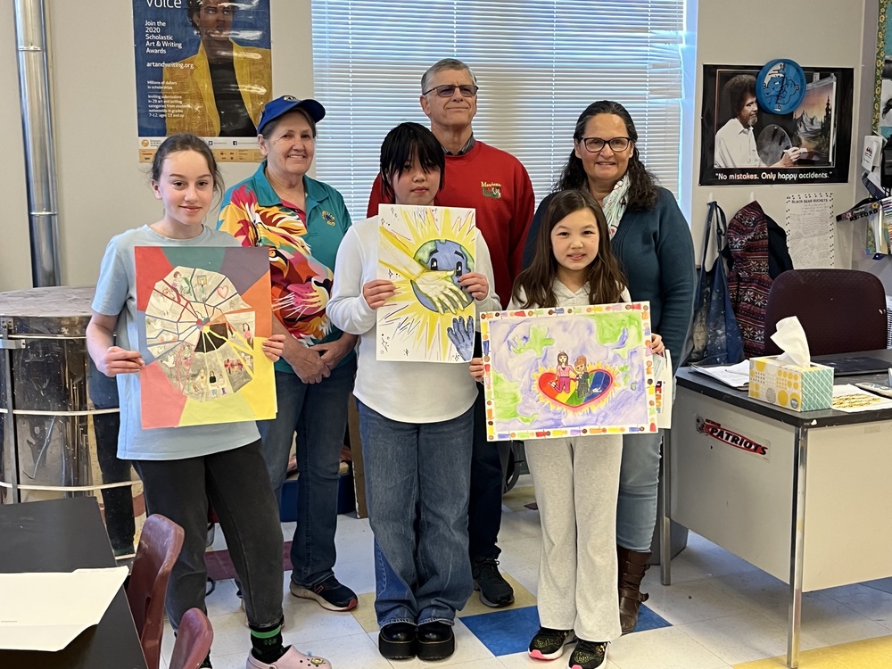 Lion's Club Peace Poster Contest Winners