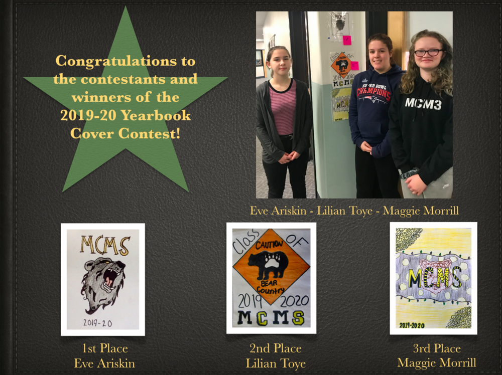 MCMS Yearbook Cover Competition