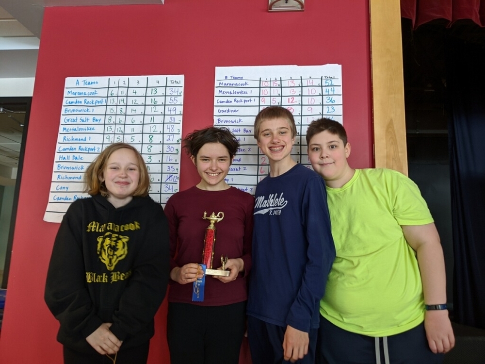 MCMS Math Team Gets First Place! 