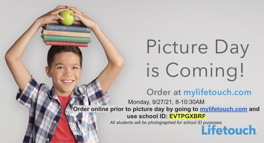 Picture Day is 9/27!