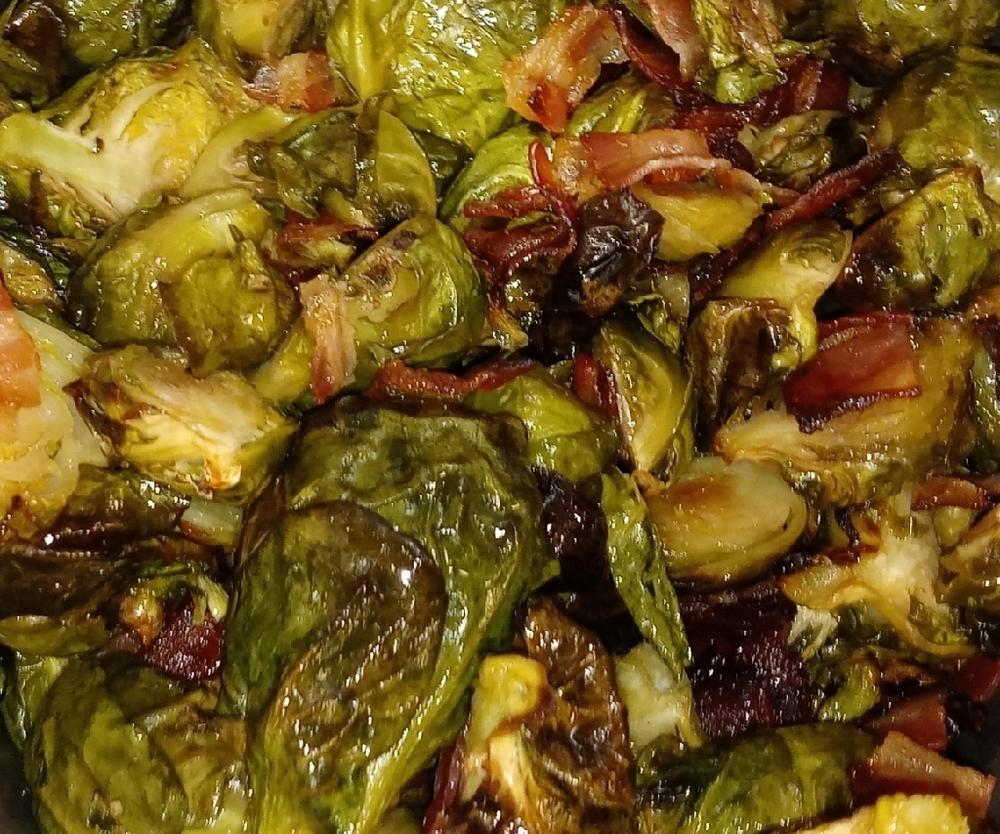 Picture of maple bacon brussel sprouts 