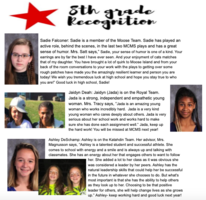 Eighth Grade Recognition
