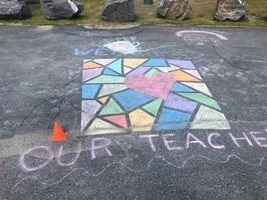 MES 5th graders Leave Sweet Messages