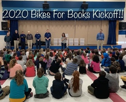 Bikes For Books Assembly