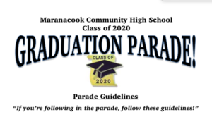 Updated Graduation Parade Times!