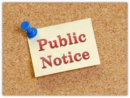RSU #38 – Public Notice
