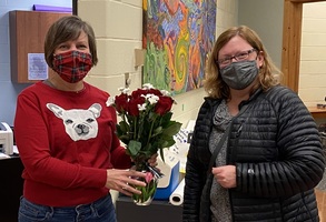 RSU 38 Board honors Health Center Director
