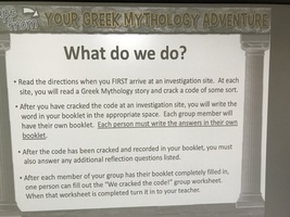 4th Grade Mythology Escape Room