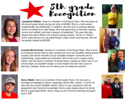 8th Grade Recognition