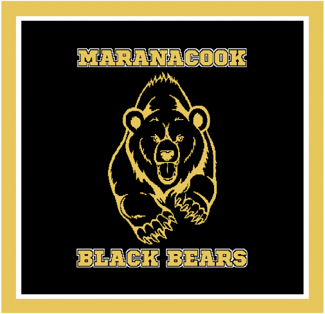 Maranacook  Black Bear Blanket